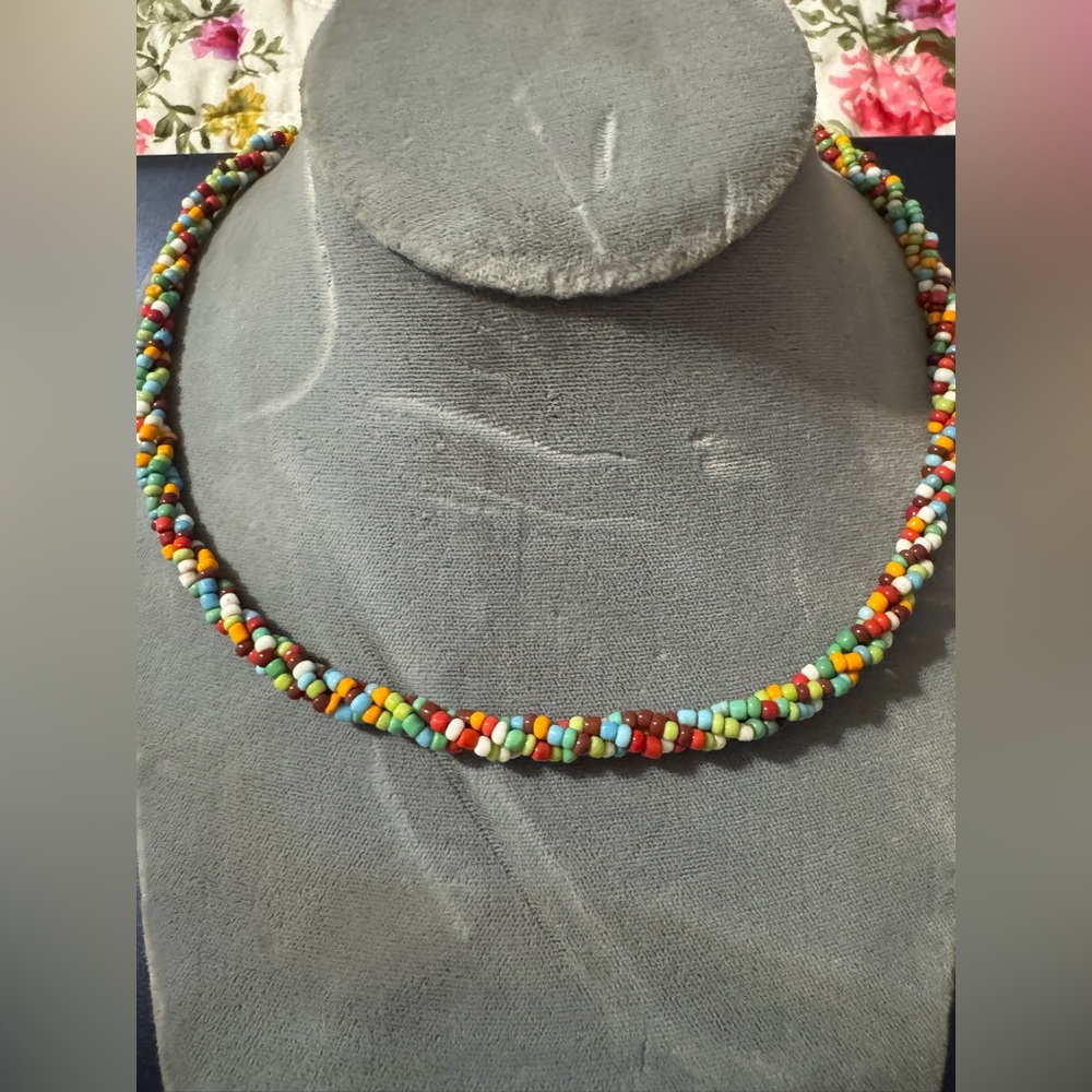 Multicolor Beaded Necklace